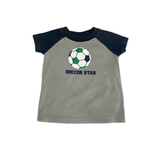 Gymboree Toddler Raglan Soccer Tee - Picture 1 of 5